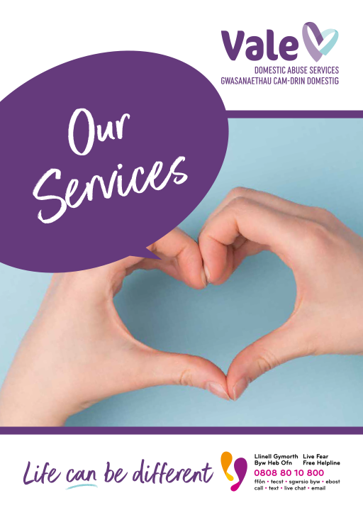 our services leaflet cover